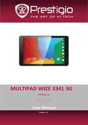 Prestigio MULTIPAD WIZE 3341 3G User Manual