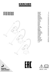 Kärcher NT 38/1 Me Classic Operator's Manual