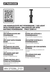 Parkside PWLF 2200 A1 Assembly And Safety Advice