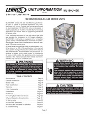 Lennox ML180UH070XE36AK Unit Information