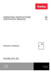 Amica FK299.2FI Operating Instructions Manual