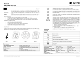 RRC RRC-SMB-UBC-DIS Manual