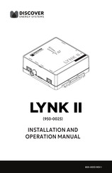 DISCOVER LYNK II Installation And Operation Manual