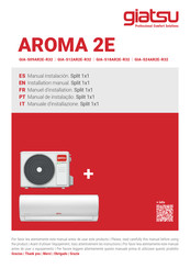 Giatsu AROMA 2E GIA-S12AR2E-R32 Installation Manual