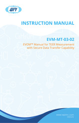 WPI EVOM Instruction Manual
