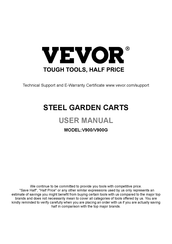 VEVOR V900 User Manual