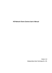 Dahua IPC-HDBW3100 Series User Manual