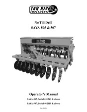 Tar River SAYA-505 Operator's Manual