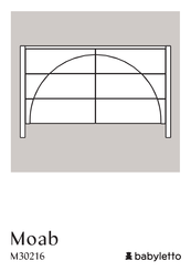 Babyletto Moab M30216OLSH Manual
