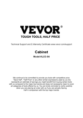 Vevor KLCC-04 Manual