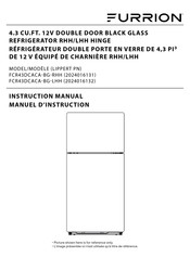 Furrion FCR43DCACA-BG-LHH Instruction Manual