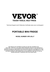 Vevor MFA-20L-F Manual