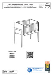 PAIDI LITTLE CLOUD 145 0201 Instructions Manual