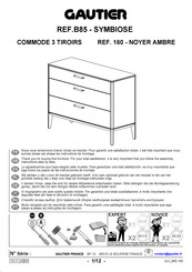 Gautier SYMBIOSE B85 Manual