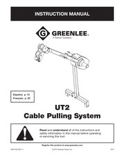 Textron GREENLEE UT2 Instruction Manual