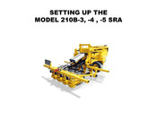 E-Z DRILL 210B-4 SRA Setting Up