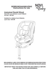 NOVI Baby Daniel Wood Instructions For Use Manual