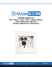 AtlasIED WTSD-MIX31K Owner's Manual