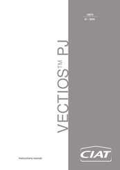 CIAT VECTIOS PJ VECTIOS RPJ Series Instruction Manual