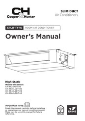 Cooper & Hunter High Static CH-RS24MDT-HS Owner's Manual