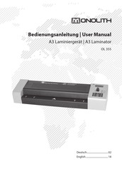 monolith OL 355 User Manual