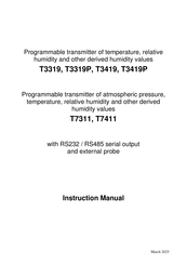 Comet T3319-2 Instruction Manual