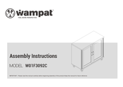 Wampat W01F3092C Assembly Instructions Manual