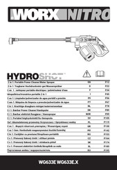 Worx Nitro HYDROSHOT WG633E.X Original Instructions Manual