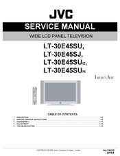 JVC InteriArt LT-30E45SJ Service Manual