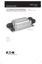 Eaton Tripp Lite NPOE-EXT-2X1G30 Quick Start Manual