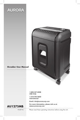 Aurora AU1275MB User Manual