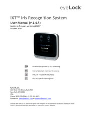 eyeLock iXT User Manual