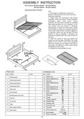 Otto WF300738AAA Assembly Instruction Manual