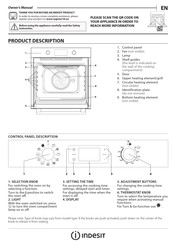 Indesit IO 233 X UK Owner's Manual