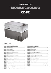 Dometic CDF2 36 Operating Manual