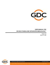 GDC SR-5520 User Manual