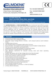 Elmdene MULTI-ACCESS-PSU2 Quick Start Manual