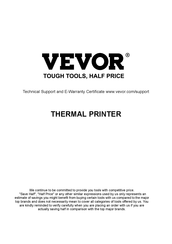 VEVOR MHT-P8008 Manual