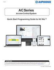 Aiphone ACS-2DR Quick Start Programming Manual