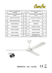 CasaFan TRISTAR 140 WE Mounting And Operating Manual