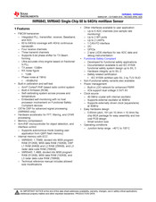 Texas Instruments IWR6843 Manual