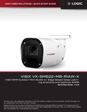 3Xlogic VISIX VX-5M622-MB-RIAW-X Quick Start Manual