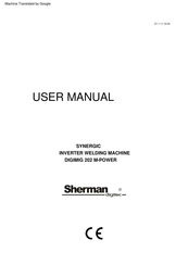 Sherman digitec SYNERGIC DIGIMIG 202 M-POWER User Manual