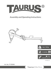Taurus TF-EROW Assembly And Operating Instructions Manual