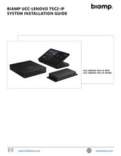 Biamp UCC LENOVO TSC2-IP-ZOOM Installation Manual