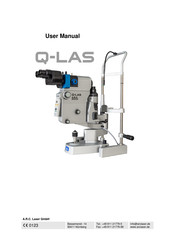 A.R.C. Laser Q-LAS User Manual