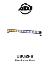 ADJ UBL12HB User Instructions