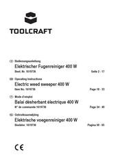 TOOLCRAFT 1619736 Operating Instructions Manual