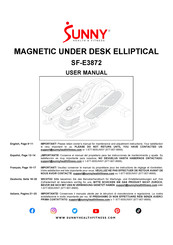 Sunny Health & Fitness SF-E3872 User Manual