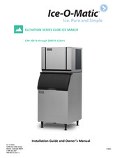 Ice-O-Matic VRC1001B Installation Manual And Owner's Manual